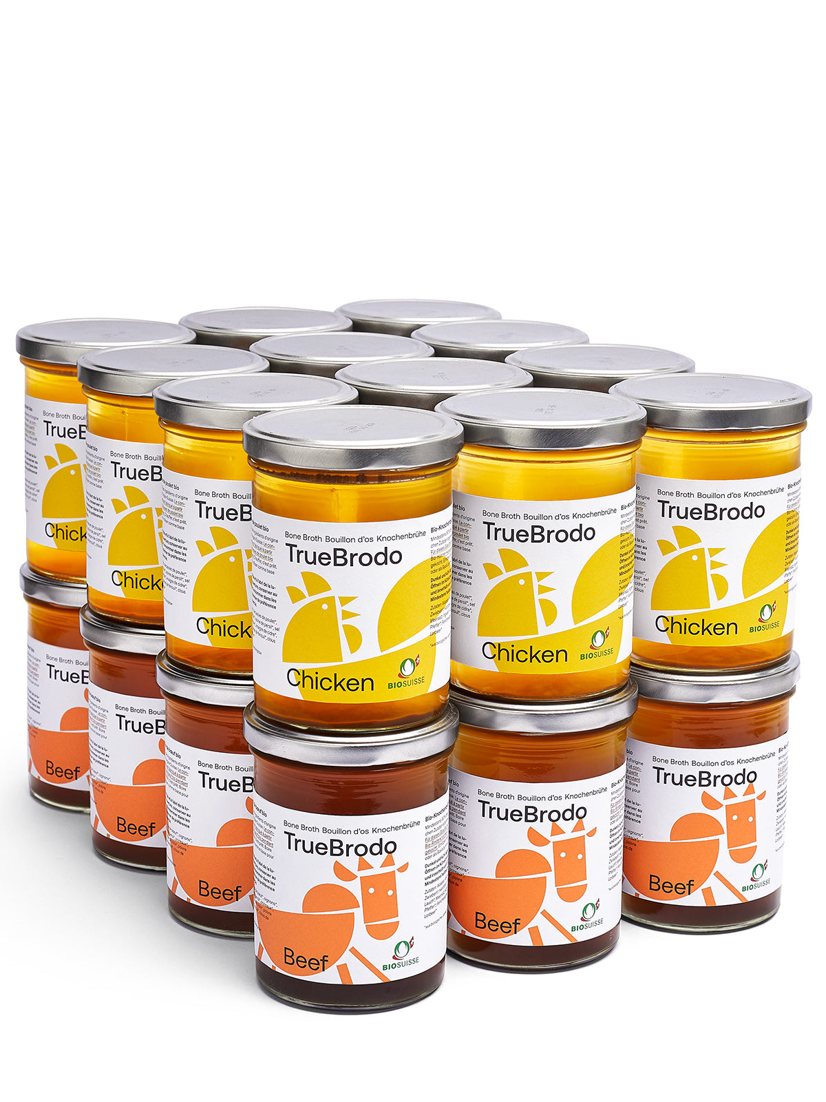 12-Tage-Knochenbrühe-Fasten-Kur (24x 380ml)