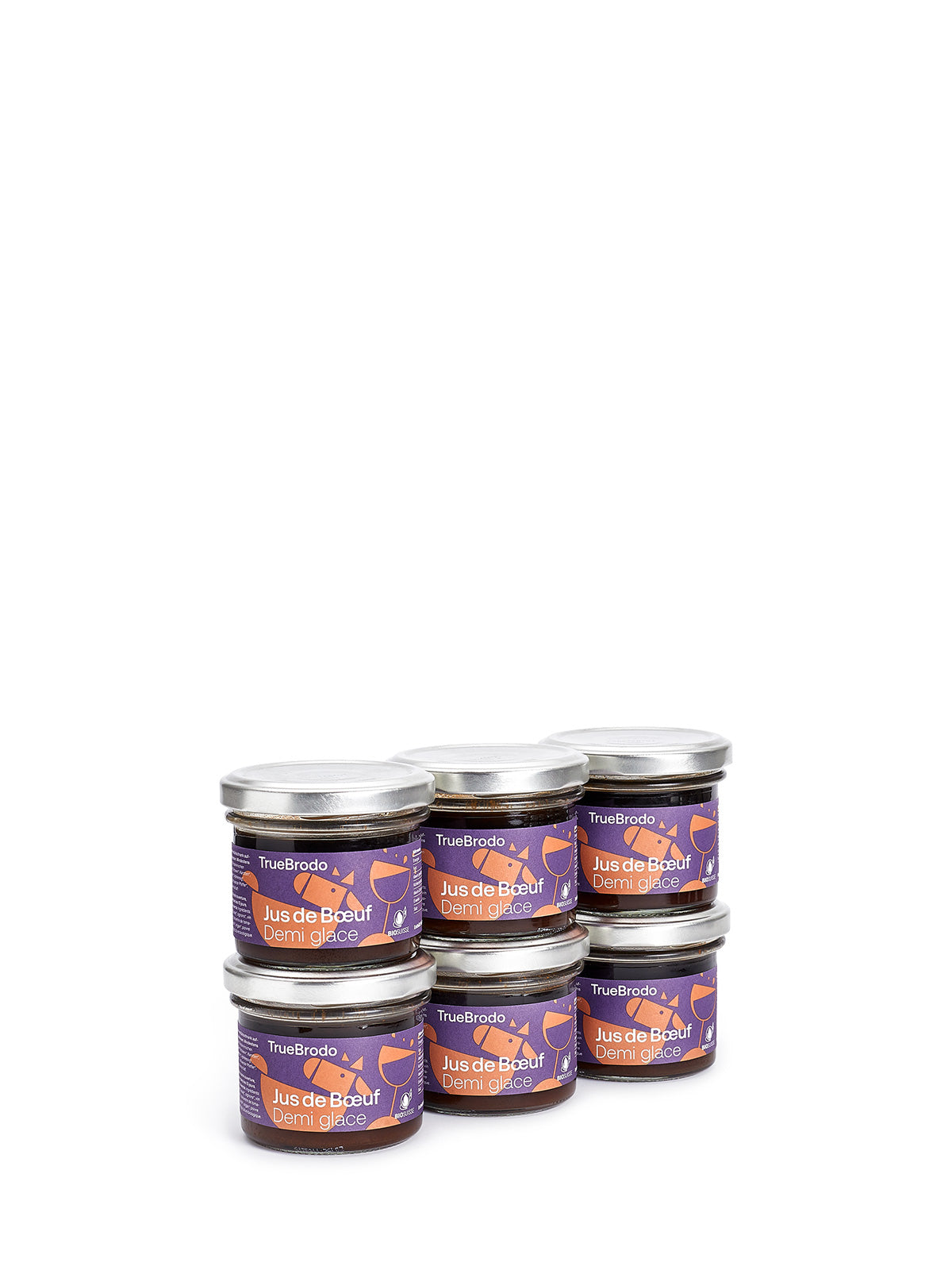 Bio Jus de Bœuf, Demi glace (6x 90ml)