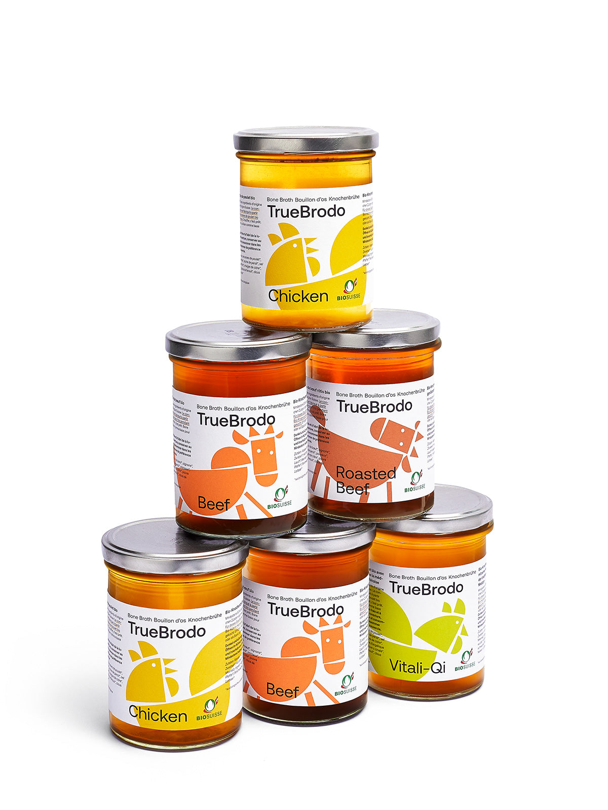 Bio Knochenbrühe Probierbox (6x380ml)