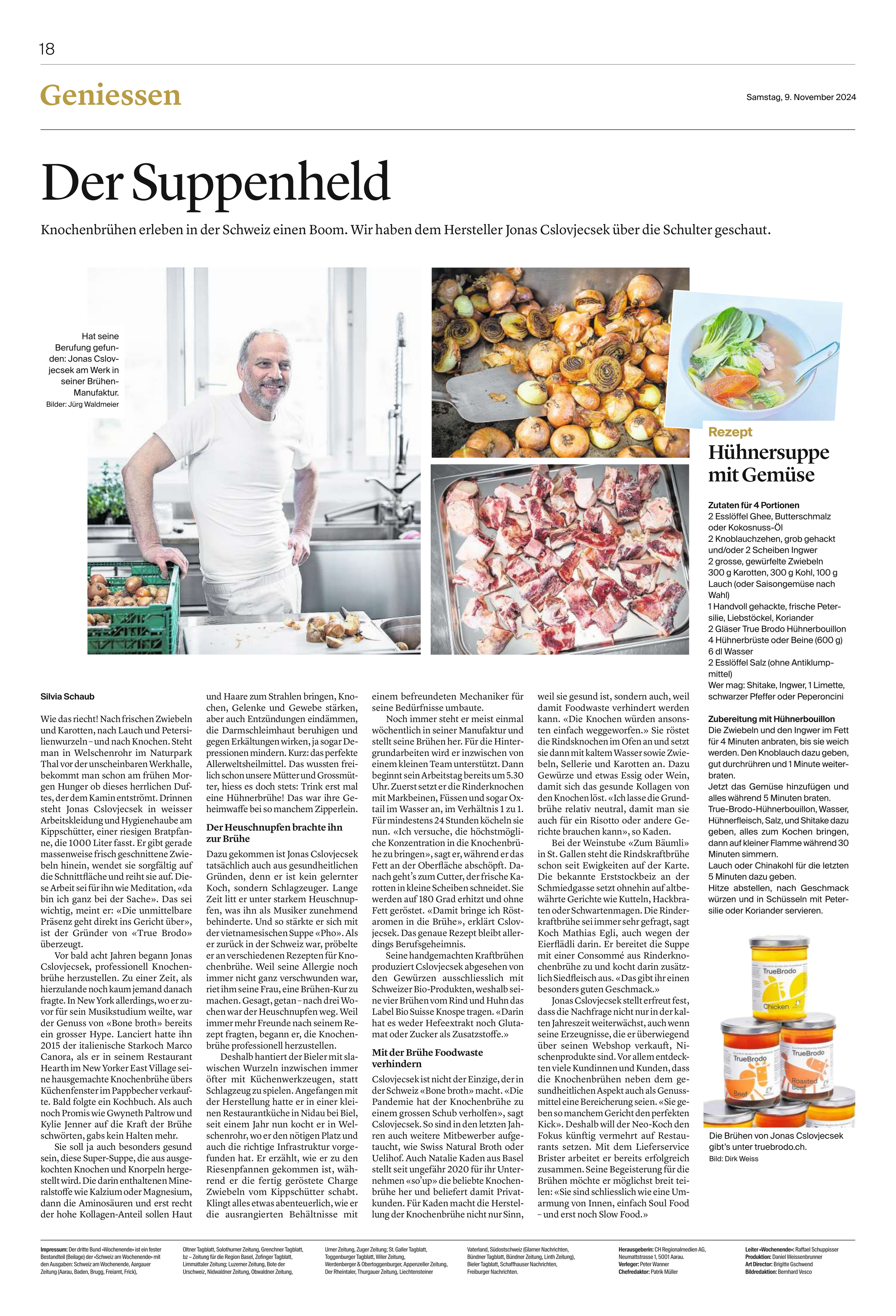 TrueBrodo im Oltner Tagblatt
