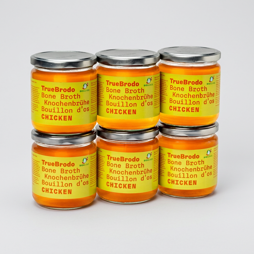 Bio Hühner-Knochenbrühe (6x355ml)