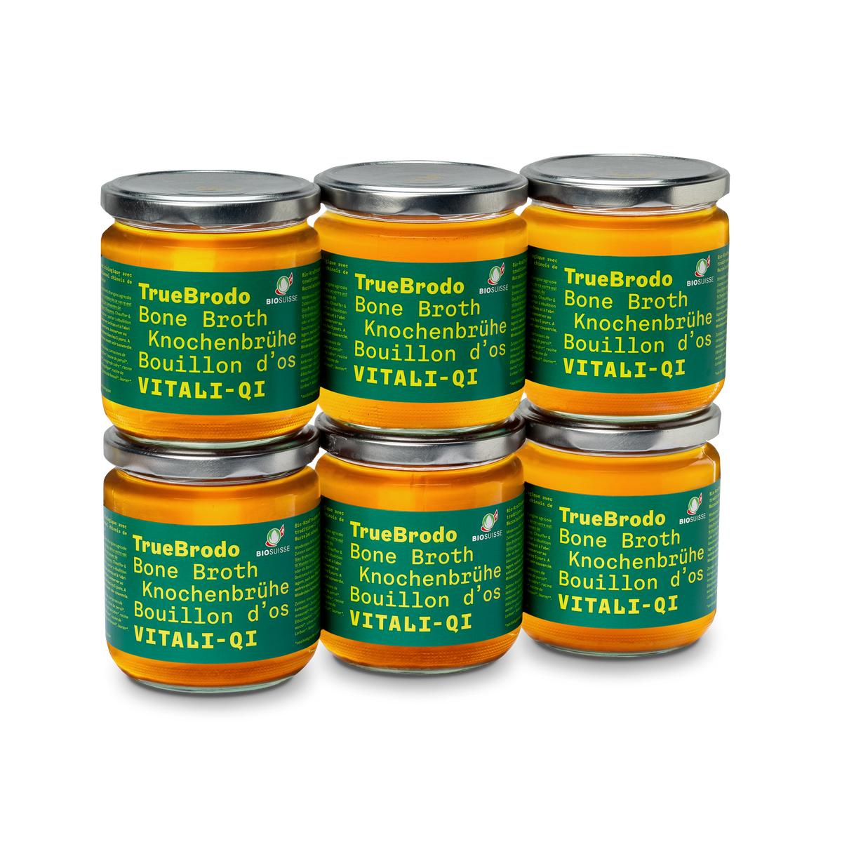 Vitali-Qi – Bio Hühner-Brühe mit Wurzelextrakt (6x380ml)